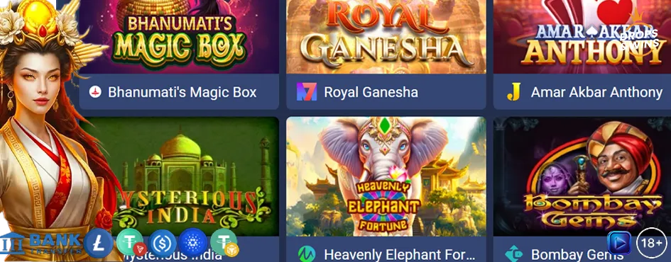 Popular Casino Games on 1xBet