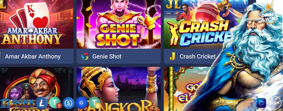 Live Dealer Casino Games, crash and quick games